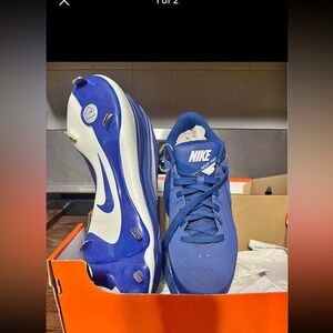 Blue Nike Cleats- Brand new